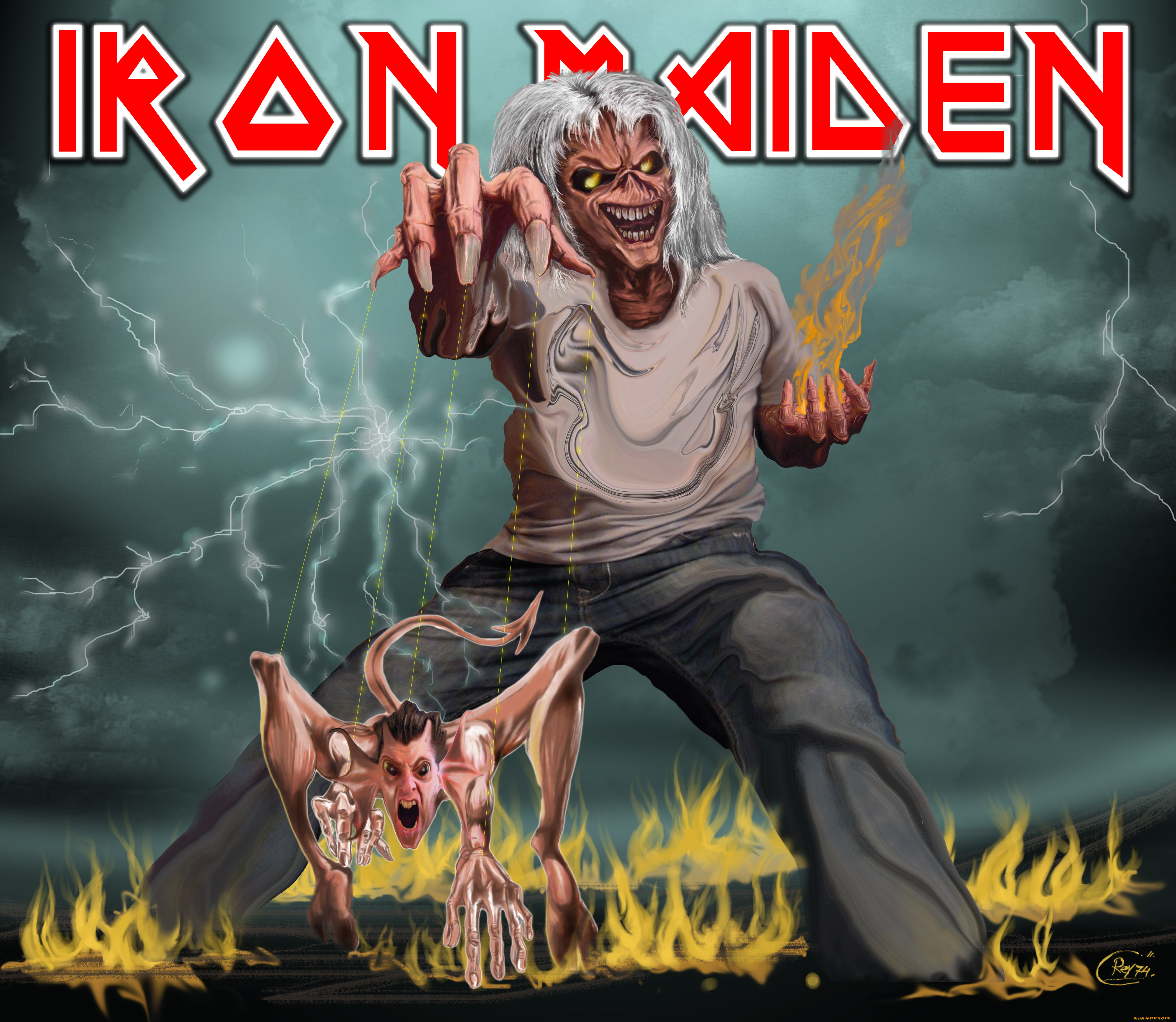 Картинки iron maiden в хорошем качестве